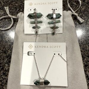 Kendra Scott Jamie Stone African Turquoise Set - Limited Edition
